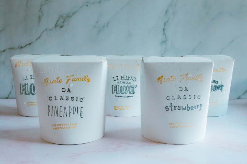 Classic root beer float with ice cream